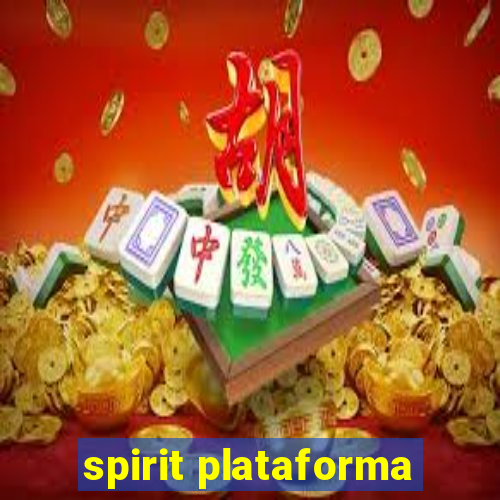 spirit plataforma